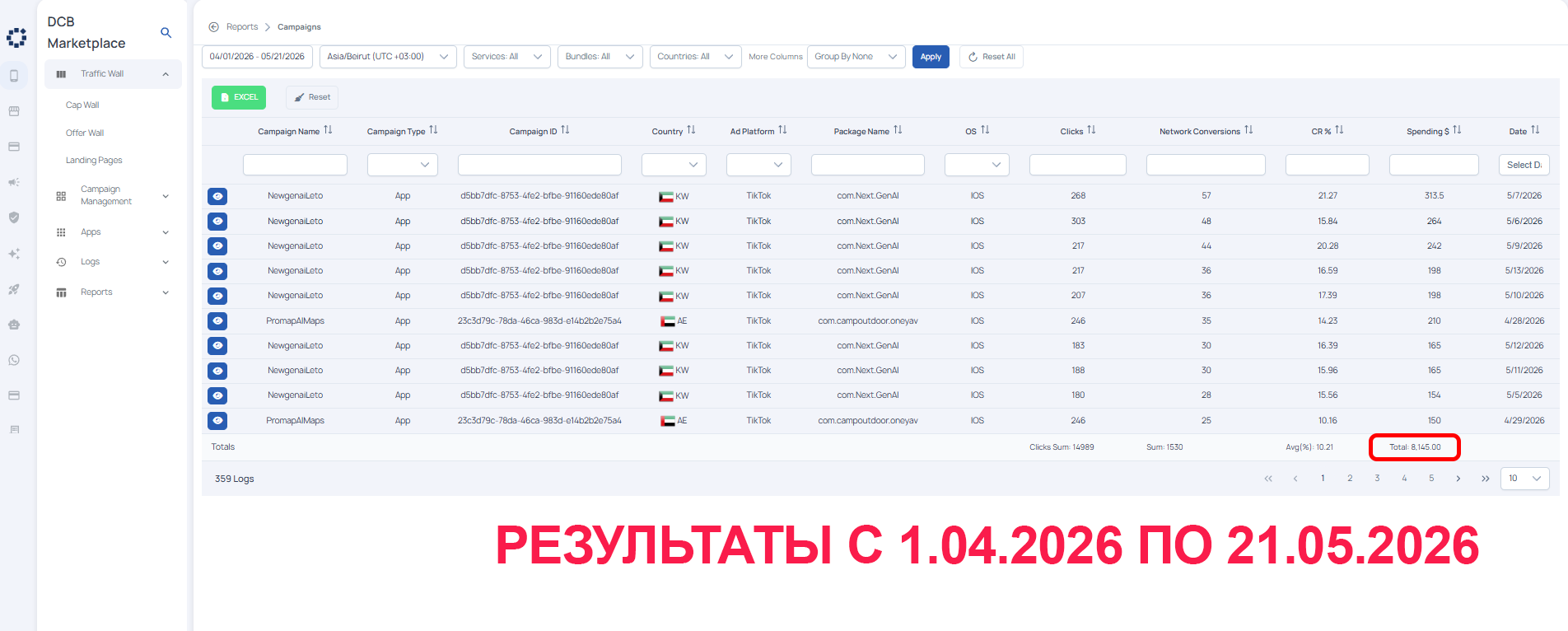 TikTok Ads mVAS реальные кейсы Дмитрия Лето с цифрами за 2026 год